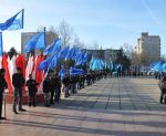Новости » Общество: В Керчи отпраздновали День Крыма