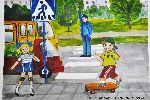 Новости » Общество: ГАИ Крыма объявляет конкурс детского рисунка
