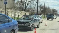На Кокорина в Керчи произошла авария