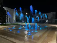 Фонтан у Дворца культуры «Корабел» запустили