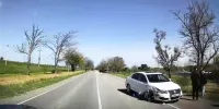 Под Керчью столкнулись две легковушки