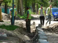 Благоустройство придомовых территорий в Керчи не останавливается