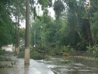 Новости » Общество: На Керчь обрушился ливень