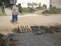 В Керчи на переходе по дороге-дублеру сложилась трудно преодолимая ситуация
