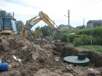 В микрорайоне Капканы Керчи продолжают вести новый водовод