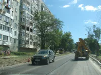 Сегодня ночью в Керчи "СТГ-Юг" уложит второй слой асфальта на второй полосе участка Кирова