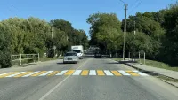 Новости » Общество: На Годыны появился новый пешеходный переход