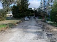 Вдоль Шоссе Героев Сталинграда в Керчи делают новый тротуар