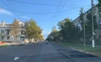 Новости » Общество: Дорога по Свердлова в Керчи: готовность на 2/3