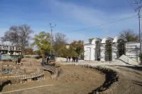 Новости » Общество: В Приморском парке решается вопрос об установке напорной системы канализации