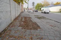 Новости » Общество: По улице Шлагбаумской в Керчи восстановят тротуар