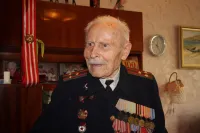 Новости » Общество: Керчь простилась с ветераном ВОВ Михаилом Кольченко