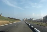 Новости » Общество: Новая дорога в Керчи соединила Куль-Обинское шоссе и улицу Марата