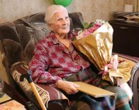 Новости » Общество: Жительница Керчи Екатерина Максимовна Гришакова отметила 100-летний юбилей