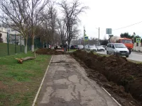 Новости » Общество: В районе 1-ой Гимназии в Керчи установят новую линию наружного освещения