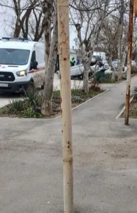 Серьезная авария в Керчи: машина перевернулась на улице Островского