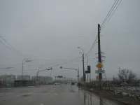 Новости » Общество: На въезде на путепровод по дороге в Аршинцево не работают светофоры