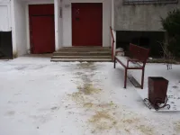 Новости » Общество: Сегодня с самого утра в Керчи трудились дворники