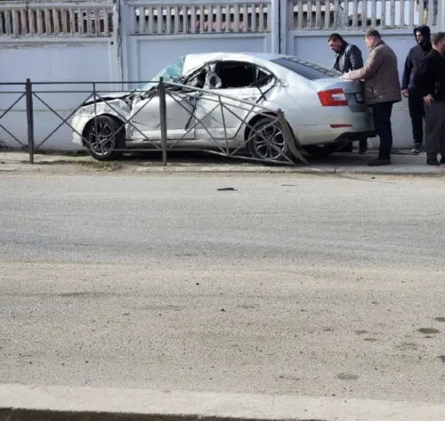 На Кокорина в Керчи произошла серьезная авария