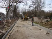 Новый тротуар в районе Школы искусств в Керчи сделают от заезда к супермаркету