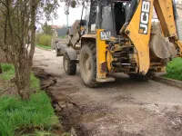 На пляже Сморжевского в Керчи возобновились работы