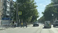 Новости » Общество: На Горького перестал работать один светофор