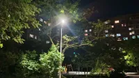 Во двор трех высоток в Керчи по Кирова, 119 возвращается уличное освещение