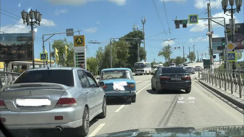 В Керчи на Горького произошла авария