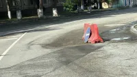 На Горького снова просел асфальт