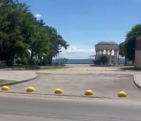 Новости » Общество: Подъезд к набережной в Керчи ограничили