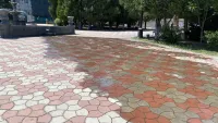 Фонтану в Керчи "стало плохо"