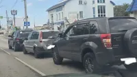 Новости » Криминал и ЧП: На Горького в Керчи произошло сразу два ДТП