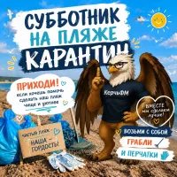 Керчан зовут на пляжный субботник с дискотекой