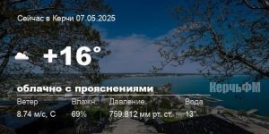 Погода в Керчи 07 мая