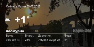 Новости: Погода в Керчи 05 февраля