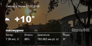 Погода в Керчи 07 февраля