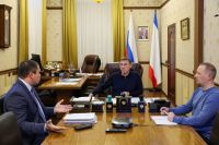 Юрий Гоцанюк и Олег Каторгин обсудили проблемные вопросы проведения отопительного сезона в Керчи