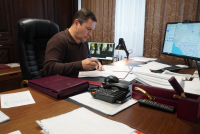 Новости: Олег Каторгин провел прием граждан в режиме телефонной линии