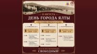 Ялтинские музеи подготовили программу ко Дню города