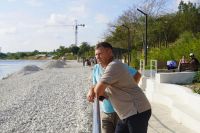 Последние штрихи в благоустройстве прибрежной территории