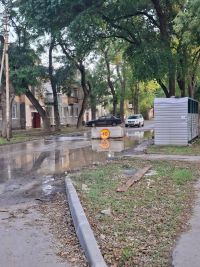 На Энгельса и Р.Люксембург водоканал проводит крупный ремонт